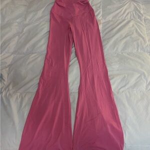 aerie Pink Flare Leggings